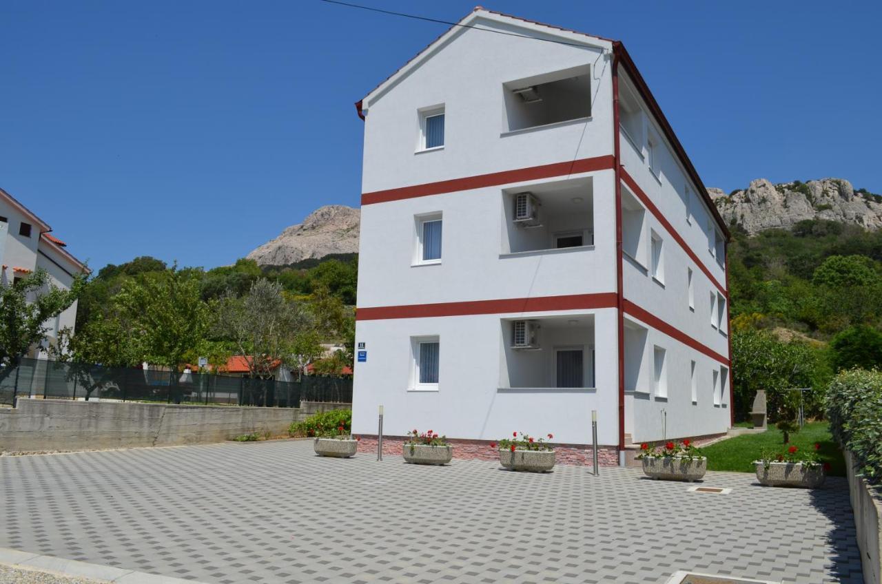 Apartments Susec Baška Eksteriør bilde